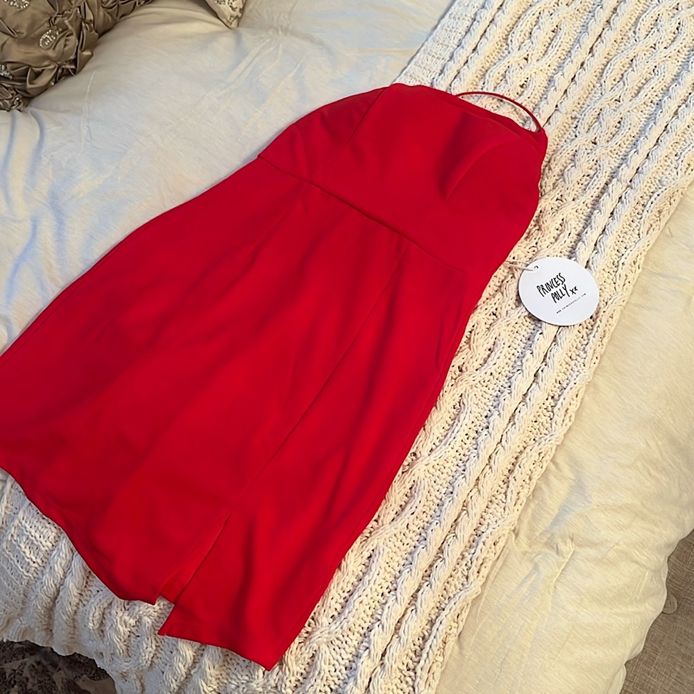 NWT Polly Red Mini Dress